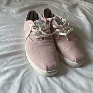 Pink Canvas Sneakers